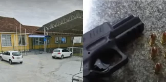 Adolescente é flagrado com pistola em colégio de Governador Celso Ramos