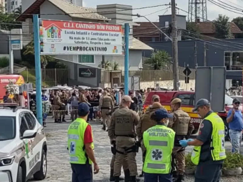 Ataque à creche Cantinho Bom Pastor, em Blumenau