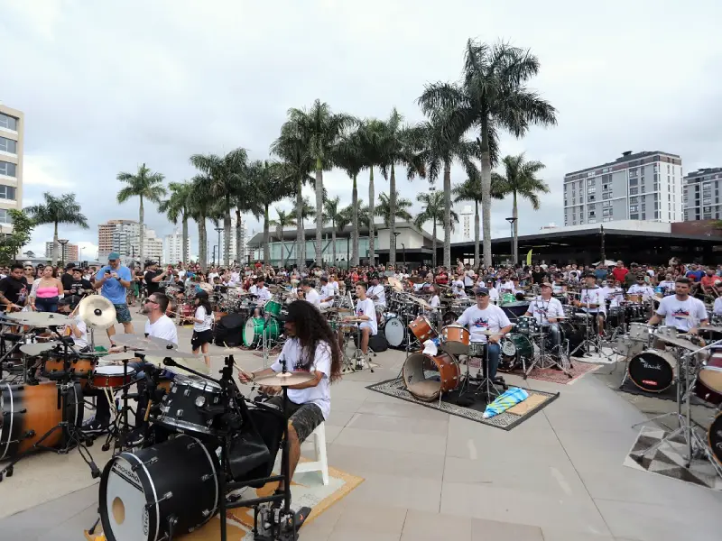 Palhoça Drum Fest: três dias dedicados à bateria