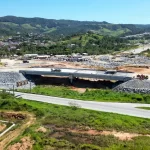 Viaduto de intersecção da BR-282 com o Contorno Viário