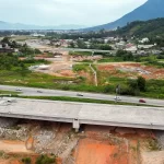 Viaduto de intersecção do Contorno Viário com a BR-282