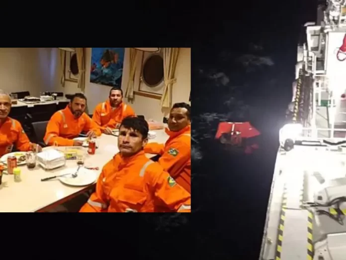 Cinco tripulantes do Safadi Seif foram resgatados