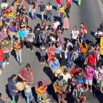 Indígenas voltam a bloquear Morro dos Cavalos contra marco temporal