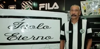 Falece Albeneir, terceiro maior artilheiro do Figueirense