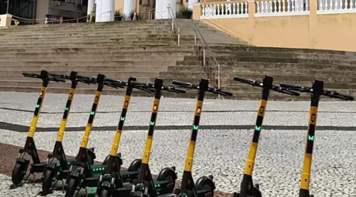 Aluguel de patinetes em Florianópolis