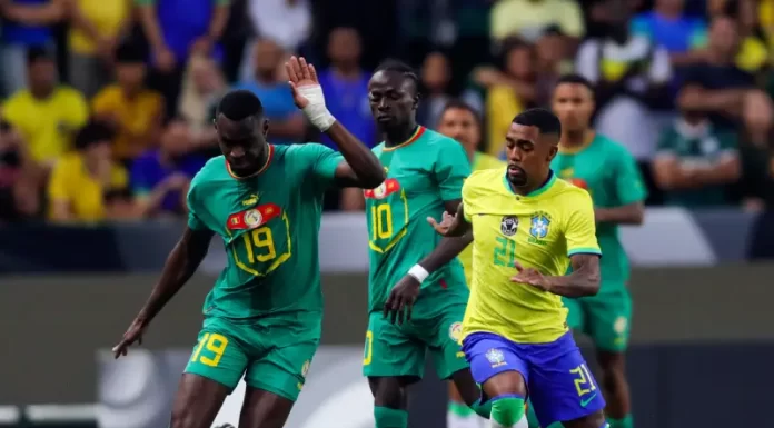 Amistoso Brasil e Senegal