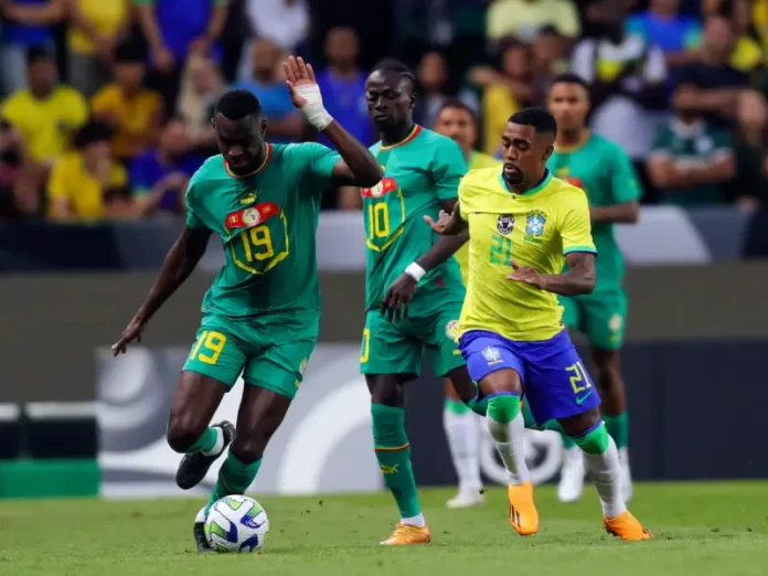 Amistoso Brasil e Senegal