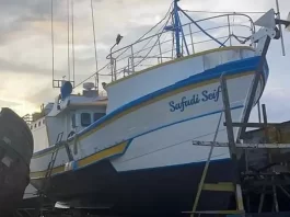 Naufrágio de embarcação em SC foi em ponto mais distante da costa Embarcação desaparecida em SC BP Safadi Seif
