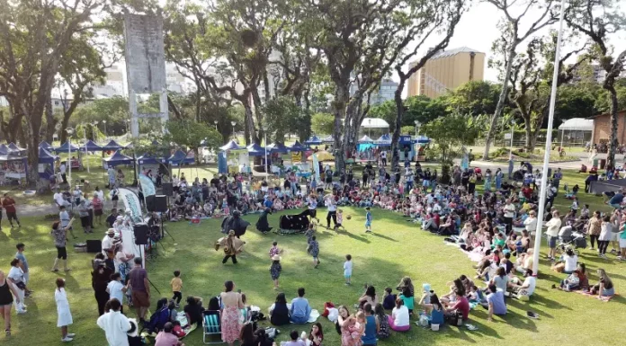 Evento Cultura Mané no Jardim Botânico de Florianópolis