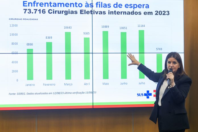 Carmen Zanotto atualiza números de cirurgias eletivas em SC