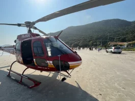 Dois adolescentes desaparecem no mar em SC e Bombeiros fazem buscas Pescador é salvo após ser eletrocutado nos Ingleses