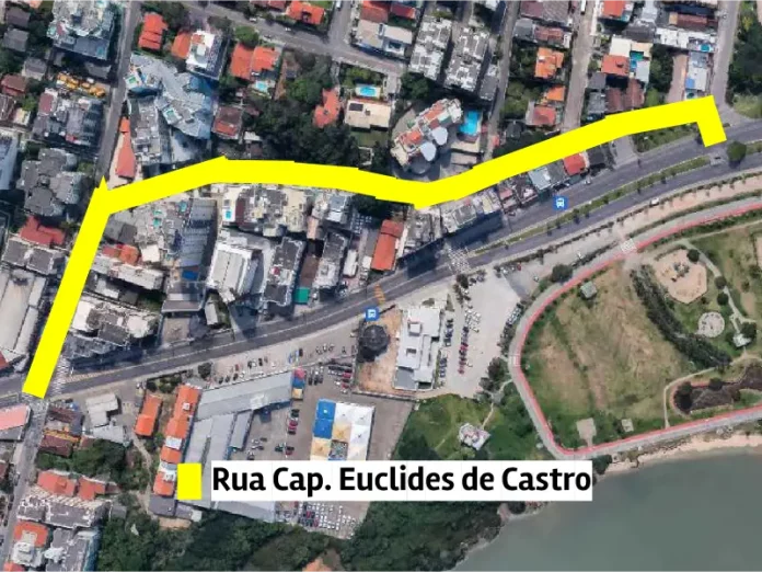 Rua Capitão Euclides de Castro agora é mão única