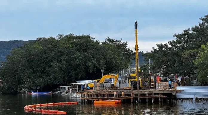 Construção da nova ponte da Lagoa recomeça com duas frentes de serviço