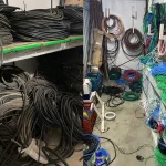 Proprietário de ferro-velho no norte da ilha é preso por receptação de fiação furtada