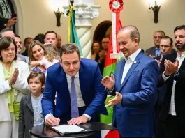 Ricardo Guidi toma posse de secretário do Meio Ambiente e Economia Verde Guidi toma posse de secretário de Meio Ambiente