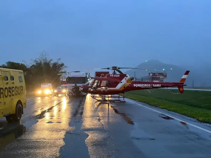 Mulher morre após parada cardíaca no trânsito do Morro dos Cavalos