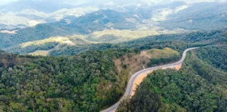 BR-282 liga o Oeste de SC à Grande Florianópolis