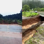 Estradas em SC interditadas por impactos da chuva