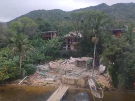 Homem morre em desabamento na Costa da Lagoa Homem morrem em desabamento na Costa da Lagoa