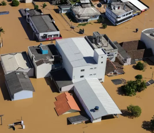 Taió sofreu inundação