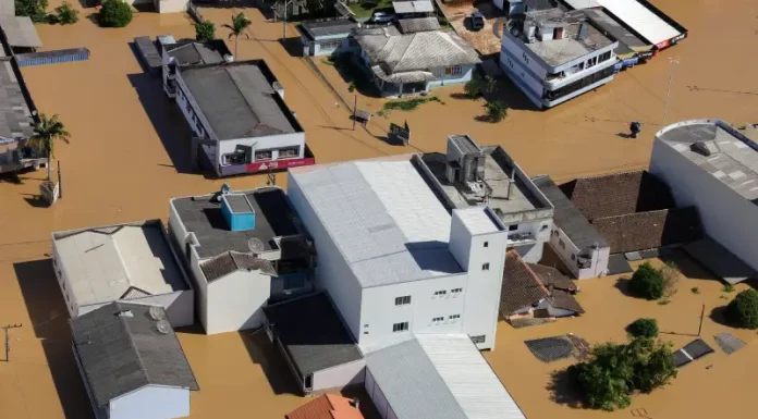 Taió sofreu inundação