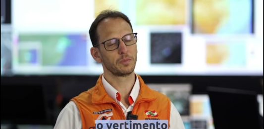Barragem de José Boiteux verte pela primeira vez