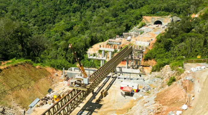 Conclusão do Contorno Viário é adiada para fevereiro de 2024 Túnel 4 do Contorno Viário