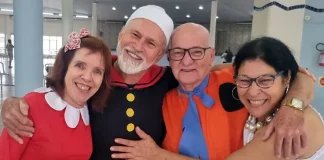Socialização de idosos em São José