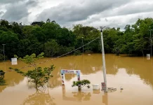 Prejuízos com chuvas em SC