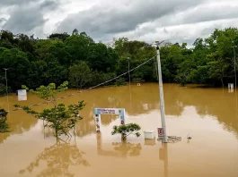 Prejuízos com chuvas em SC