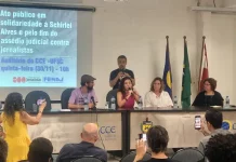 Audiência discute condenação de prisão à jornalista de SC