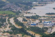 Enchente em Rio do Sul