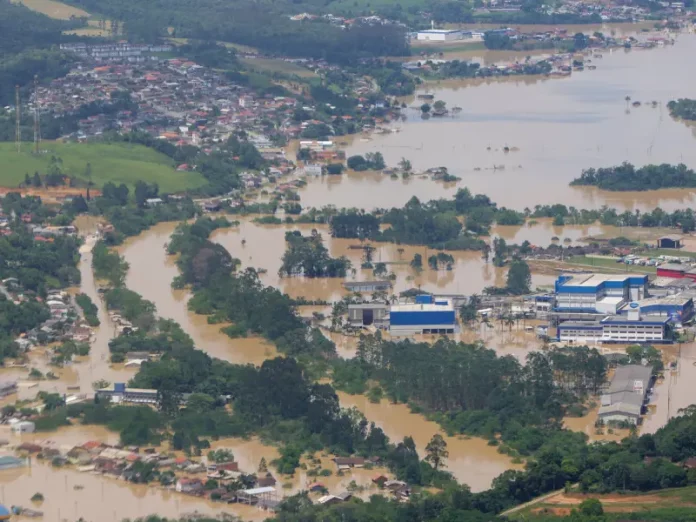 Enchente em Rio do Sul