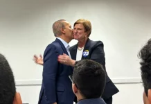 Jorginho e Adeliana no PL de São José