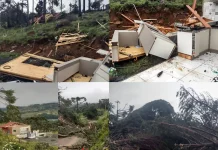 Tornado atinge Urupema