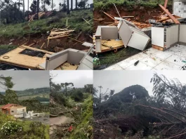 Tornado atinge Urupema