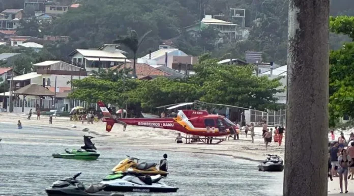 Mulher tem pé arrancado em acidente de jet ski na Grande Florianópolis