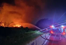 Incêndio no Parque da Serra do Tabuleiro no Natal queimou 200 hectares