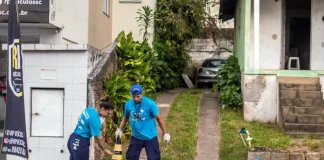 Programa de fiscalização sanitária Trato pelo Araújo, em São José