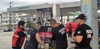 Posto de combustivel é inteditado em São José e frentista detido em flagrante