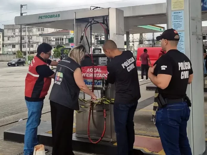 Posto de combustivel é inteditado em São José e frentista detido em flagrante