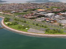 Tribunal de Contas libera continuidade da Beira-Mar de Barreiros em São José Projeto da Beira-mar de Barreiros, em São José
