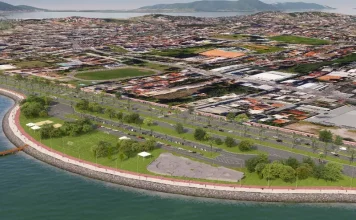 Projeto da Beira-mar de Barreiros, em São José