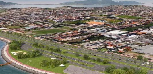 Projeto da Beira-mar de Barreiros, em São José