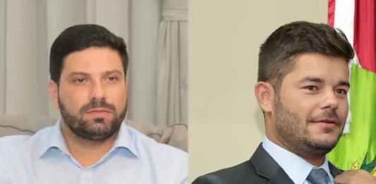 Secretários afastados Fábio Braga e Edmilson Pereira