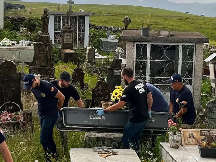 Corpo de jovem desaparecido é encontrado em túmulo com cal em São Joaquim