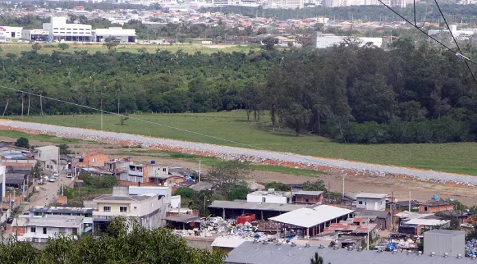 Loteamento Benjamin fica na margem do Rio Forquilhas