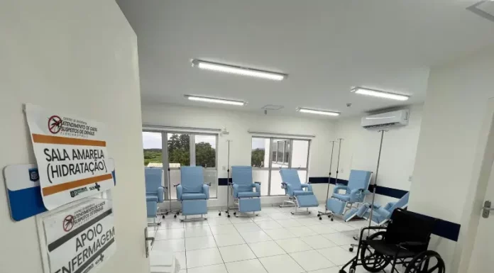 Centro de referência para casos de dengue em Florianópolis