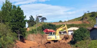 Tem início as obras do novo viaduto de Rancho Queimado, na Grande Florianópolis