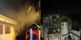 Incêndio atinge parte de creche no Rio Tavares